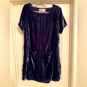 Floreat (Anthropology) velvet dress